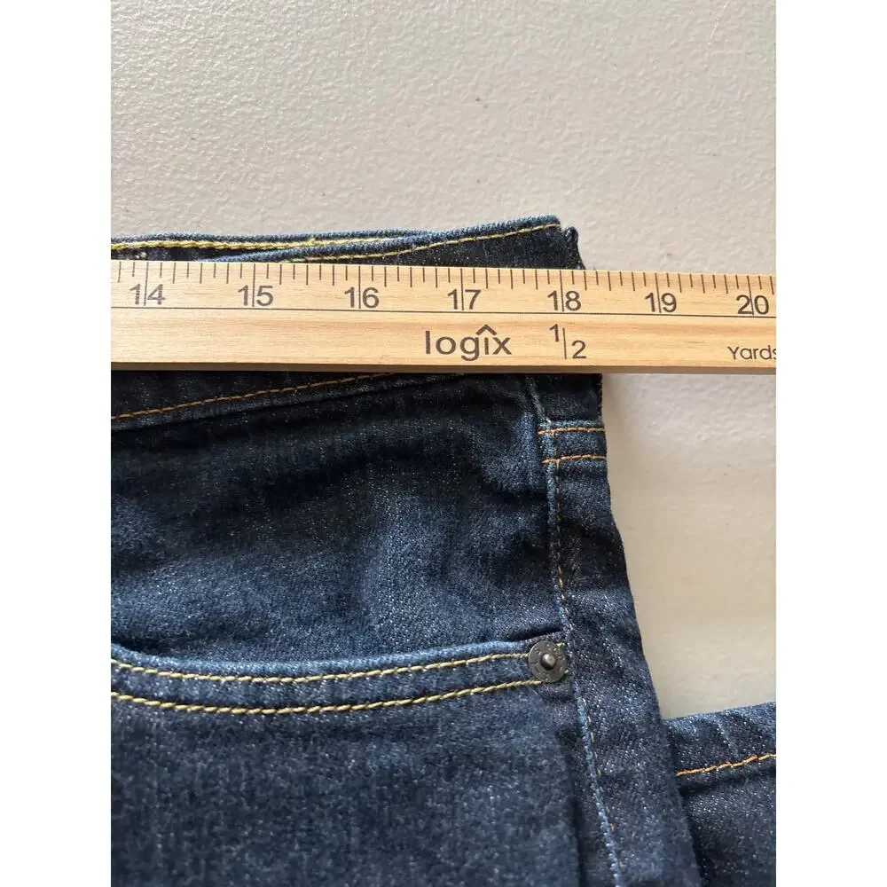 Levi's Strauss 541 Pants Denim Jeans Men's Size 38x32‎ Blue Dark Wash Mid Rise